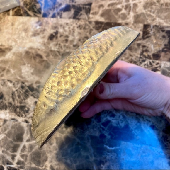 Vintage Chalkware Owl Wall Hanging - Picture 9 of 13